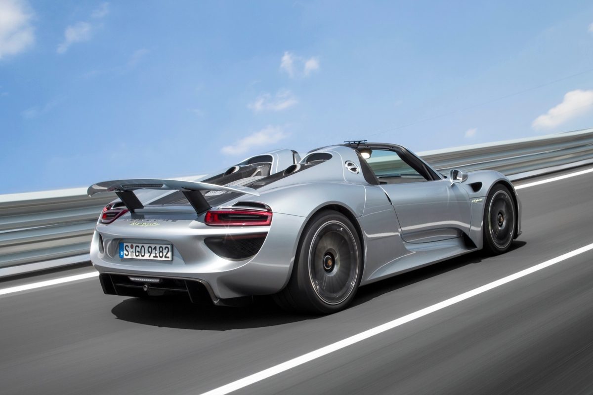 Escapamento Porsche 918 Spyder