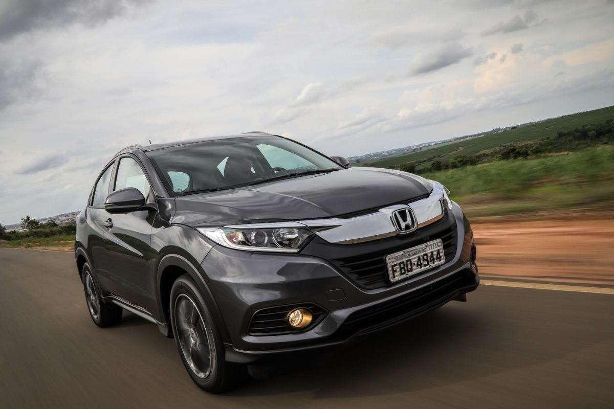 Imagem mostra frente do HR-V 2019 - SUVs usados de até R$ 100.000