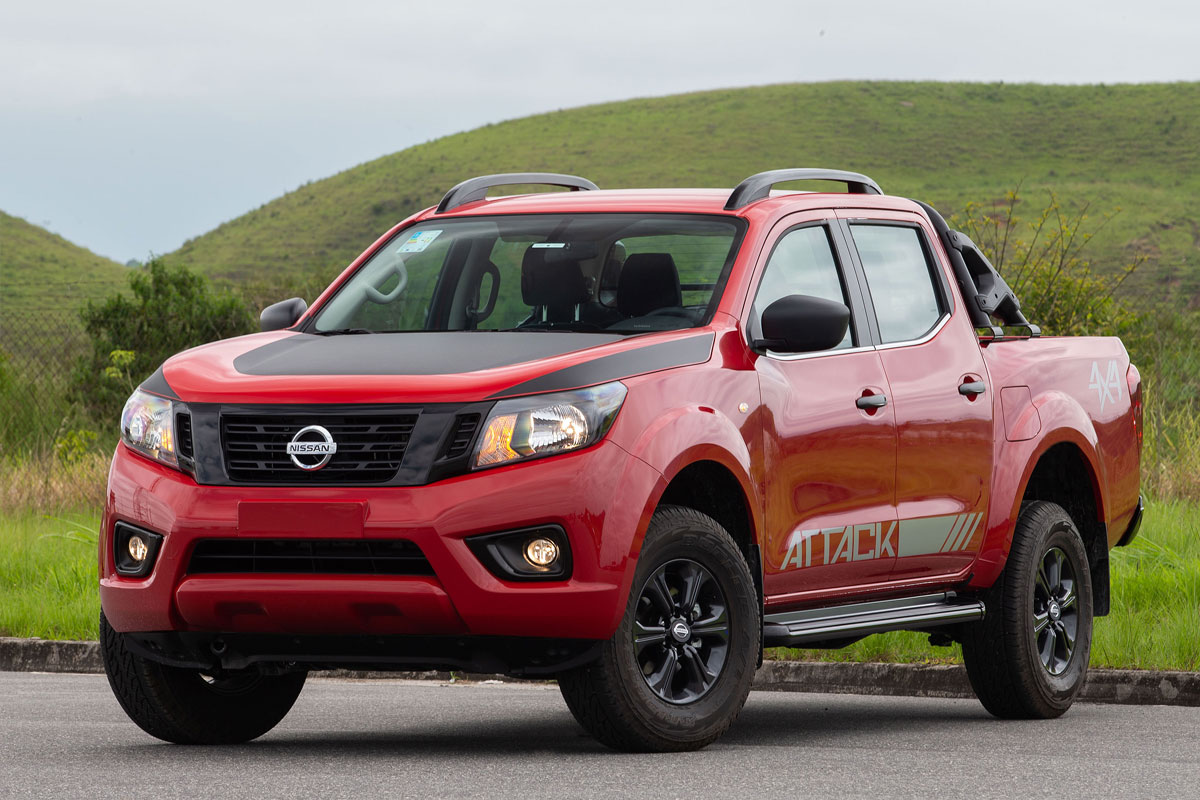 Imagem mostra Nissan Frotier Attack