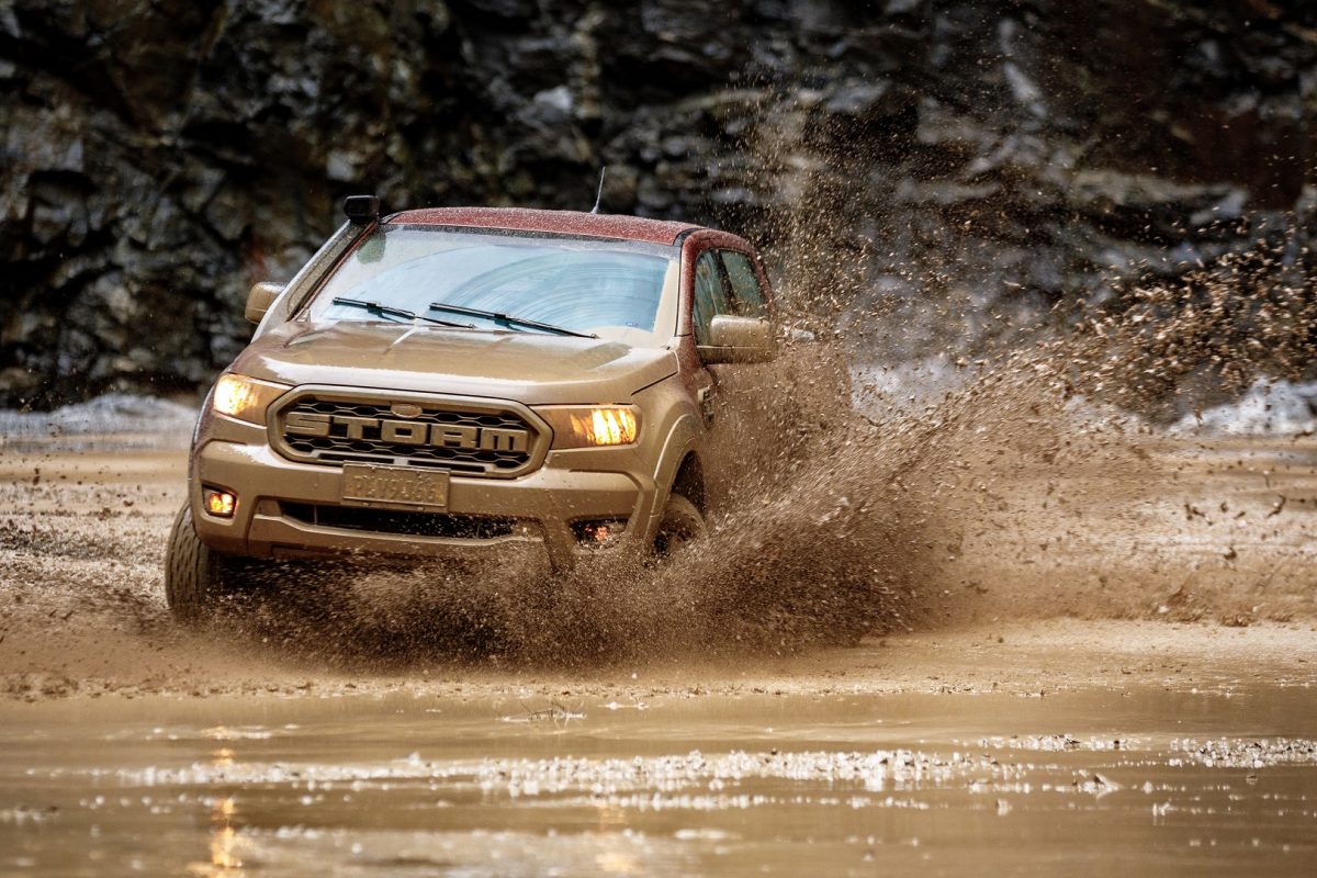 Imagem mostra Ford ranger Storm - Melhores caminhonetes na faixa de R$ 150.000 - diesel, AT, 4x4