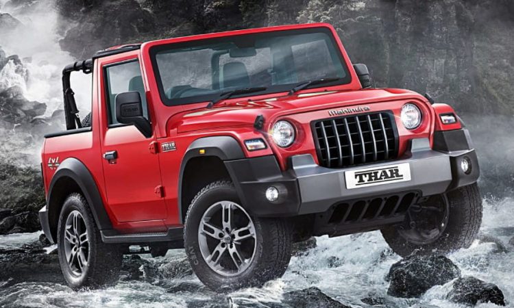 Mahindra Thar, o mini Jeep Wrangler [divulgação]