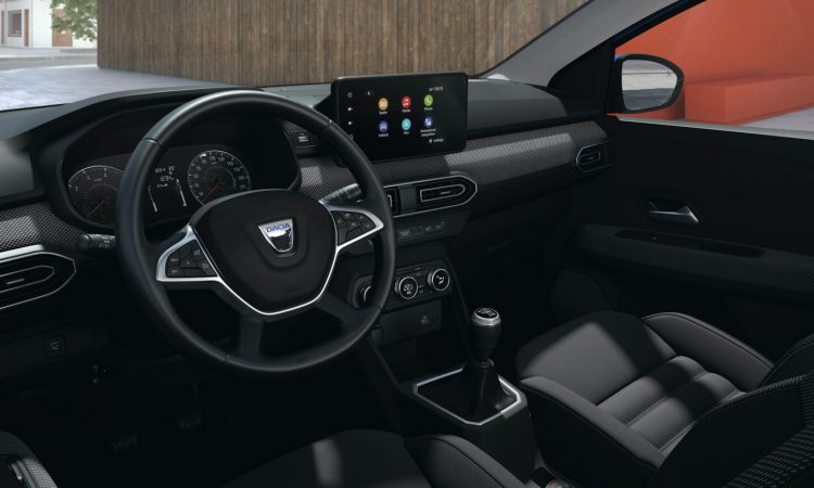 Interior Sandero, Logan e Stepway 2021 [divulgação]