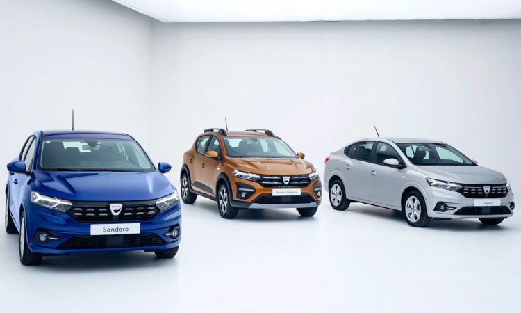 Sandero, Stepwau e Logan 2021 [divulgação]