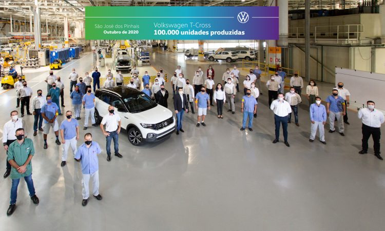 Volkswagen T-Cross 100 mil [divulgação]