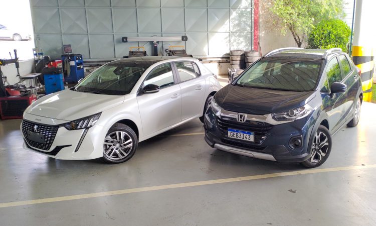 Peugeot 208 vs Honda WR-V [Auto+ / João Brigato]