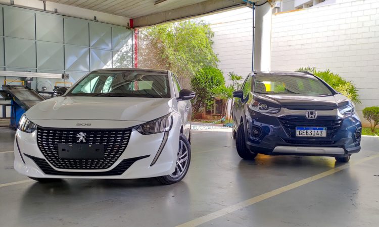 Peugeot 208 vs Honda WR-V [Auto+ / João Brigato]