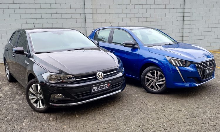 Peugeot 208 vs. Volkswagen Polo [Auto + / João Brigato]