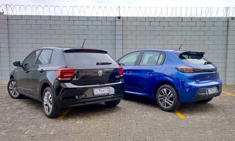 Peugeot 208 vs. Volkswagen Polo [Auto + / João Brigato]