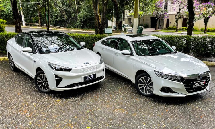 JAC E-J7 vs Honda Accord [Auto+ / João Brigato]