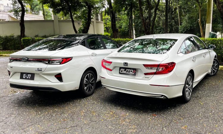 JAC E-J7 vs Honda Accord [Auto+ / João Brigato]