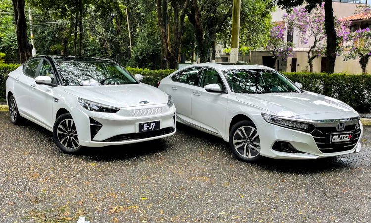 JAC E-J7 vs Honda Accord [Auto+ / João Brigato]