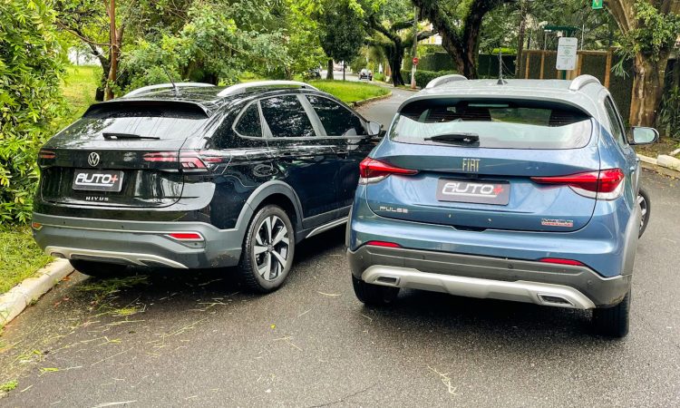 Volkswagen Nivus Highline vs Fiat Pulse Impetus [Auto+ / João Brigato]