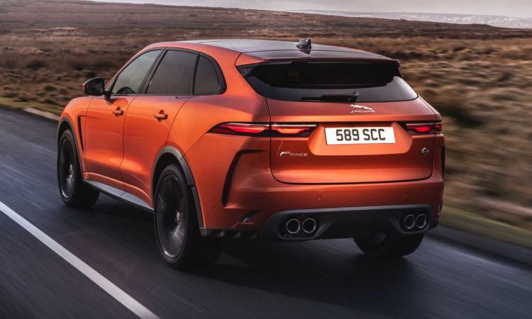 Jaguar F-Pace SVR 2022 [divulgação]