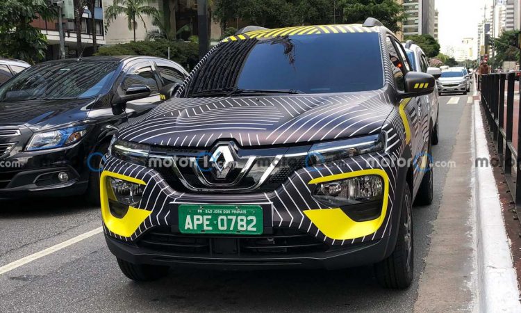 Renault Kwid E-Tech elétrico [Motor1]