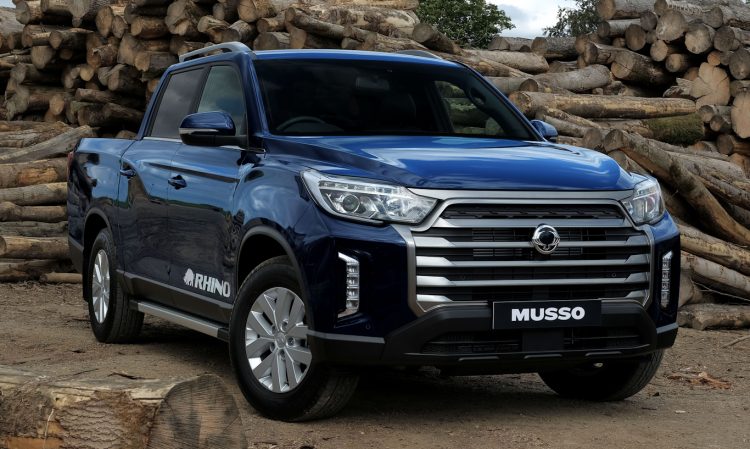 SsangYong Musso [divulgação]