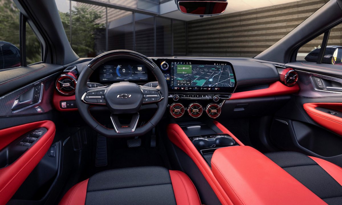 interior do Chevrolet Blazer SS