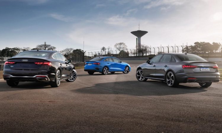 Audi A3 Sedan, A5 e A4 [divulgação]