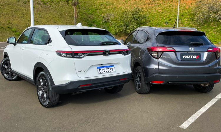 Honda HR-V 2023 vs HR-V 2021 [Auto+ / João Brigato]