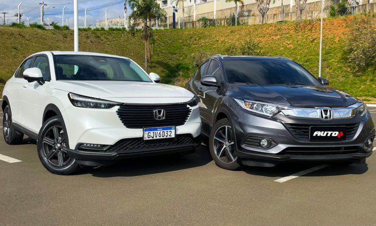 Honda HR-V 2023 vs HR-V 2021 [Auto+ / João Brigato]