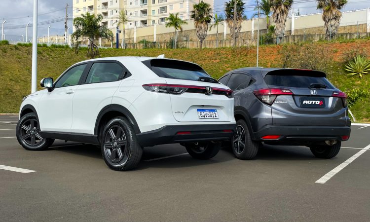 Honda HR-V 2023 vs HR-V 2021 [Auto+ / João Brigato]