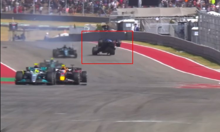 Alonso e sua quase decolagem [reprodução]