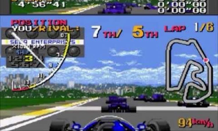 Ayrton Senna’s Super Monaco GP II [reprodução]
