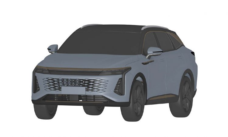 Exeed AtlantiX patenteado [Reprodução / INPI]