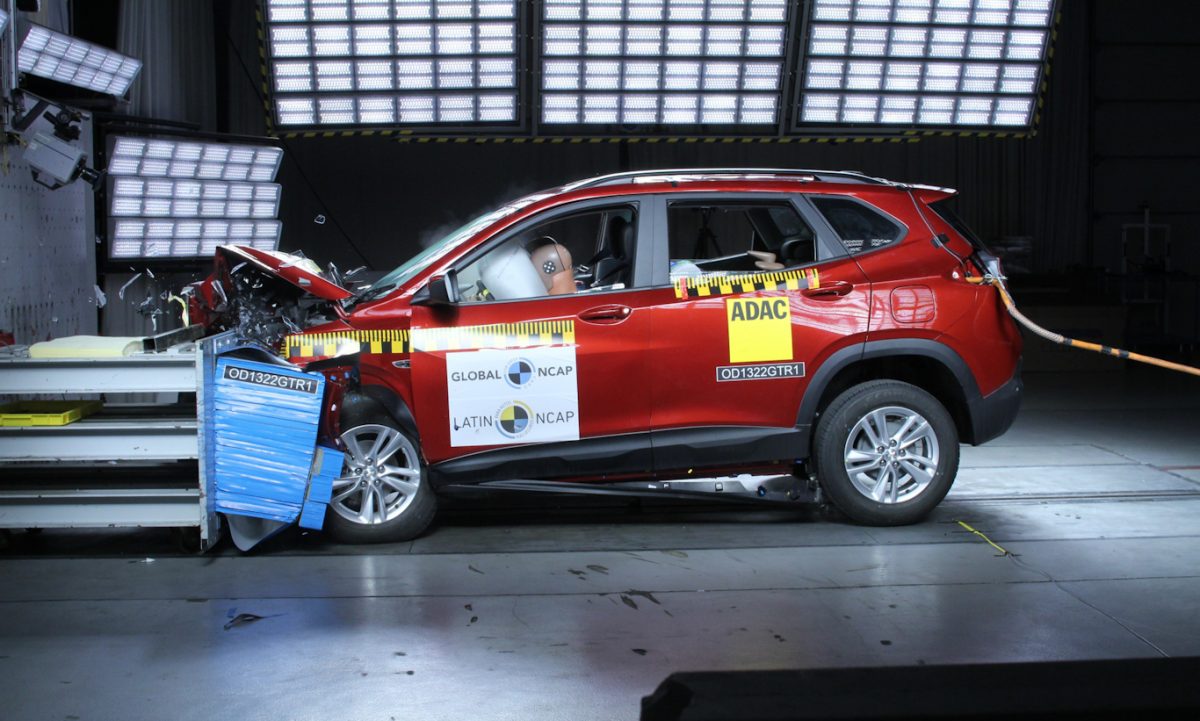 Chevrolet Tracker no Latin NCAP [divulgação]
