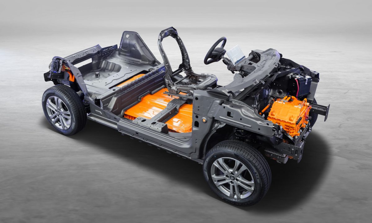 Plataforma elétrica Stellantis [divulgação]