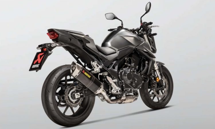 Escape da Akrapovič para a Honda Hornet [divulgação]