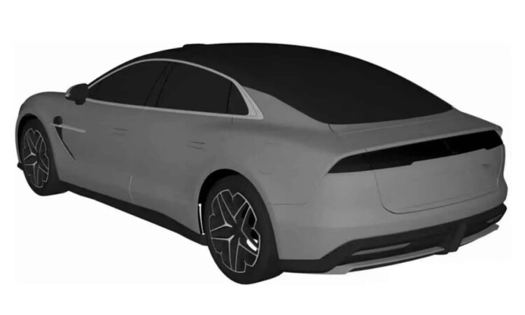 Patente do BYD YangWang U6 [divulgação]