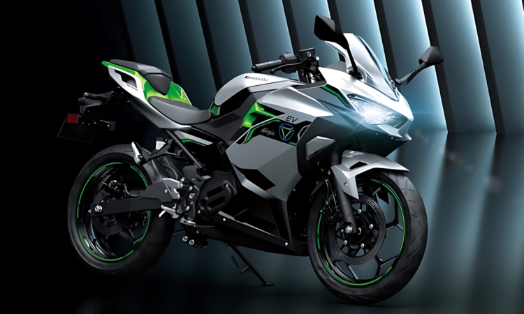 Moto elétrica da Kawasaki [divulgação]