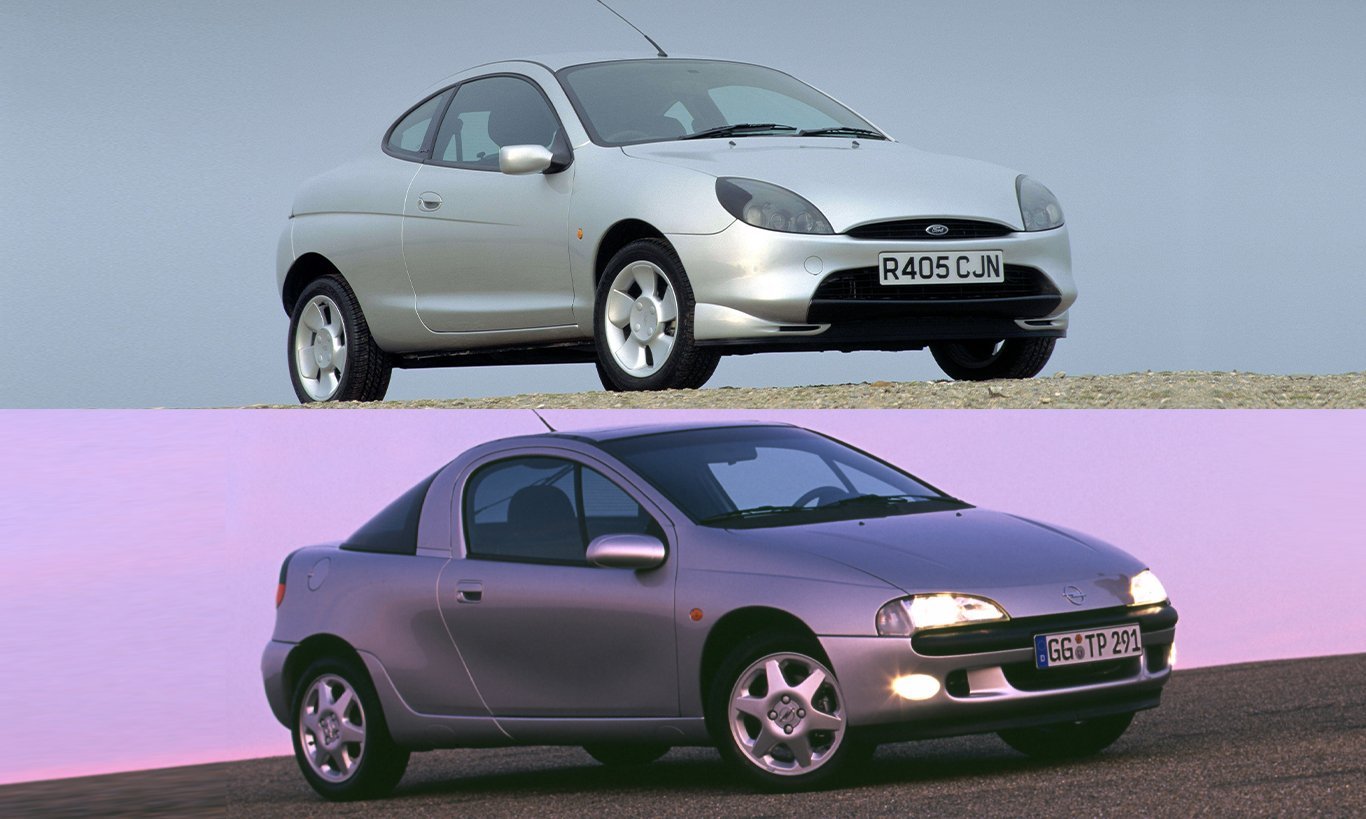 Ford Puma e Opel Tigra [divulgação]