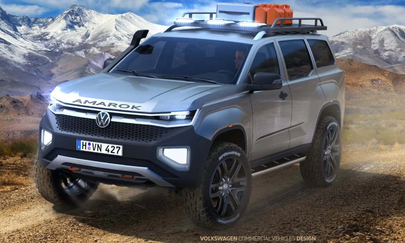 SUV da Volkswagen Amarok [reprodução]