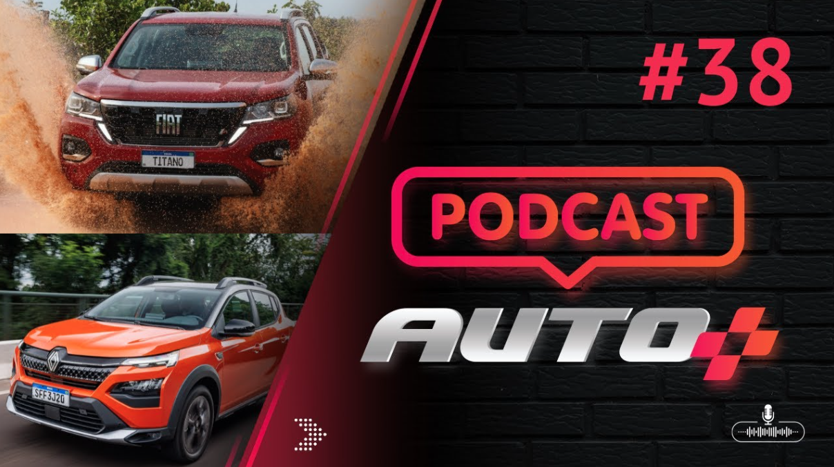 Auto+ Podcast - Finalmente dirigimos Renault Kardian e Fiat Titano!