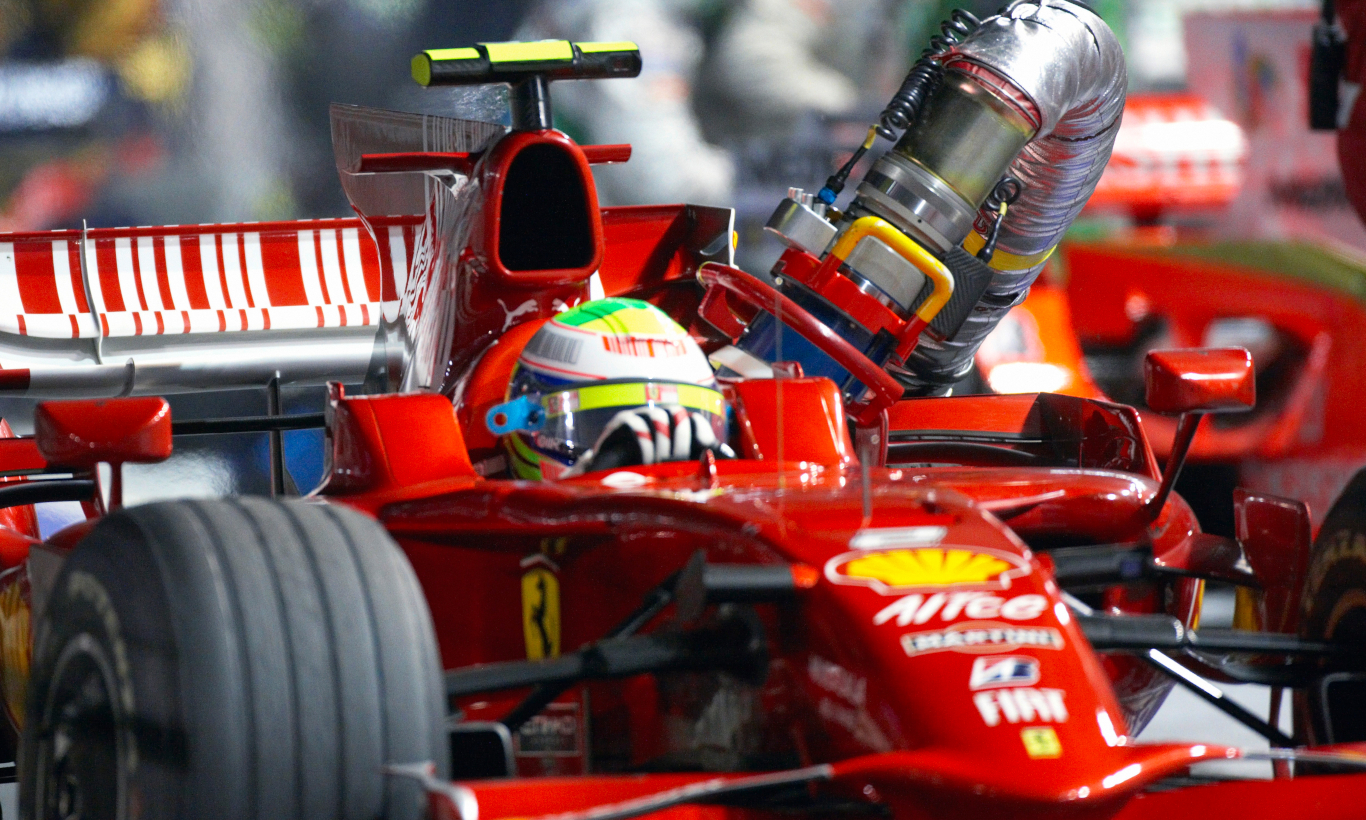 Felipe Massa em 2008 [divulgação]