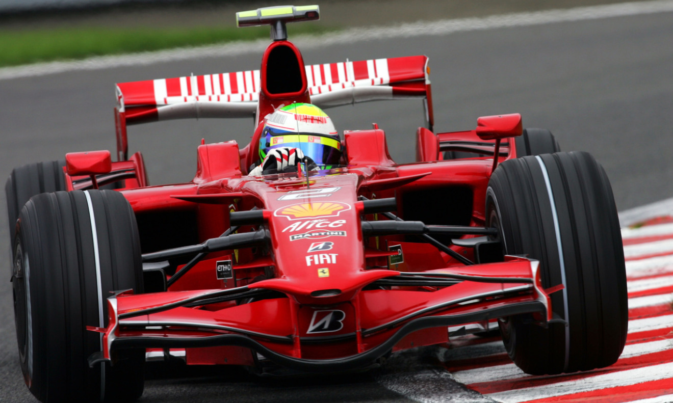Felipe Massa em 2008 [divulgação]