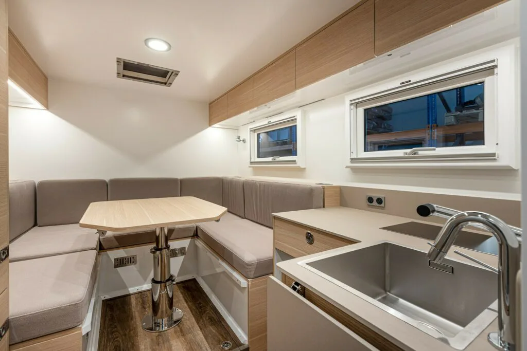 Interior Motorhome Bedrock