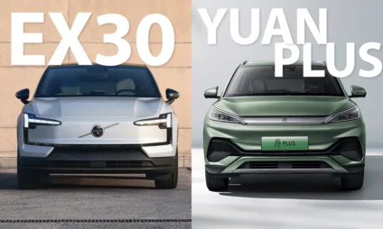 Volvo EX30 vs BYD Yuan Plus [divulgação]