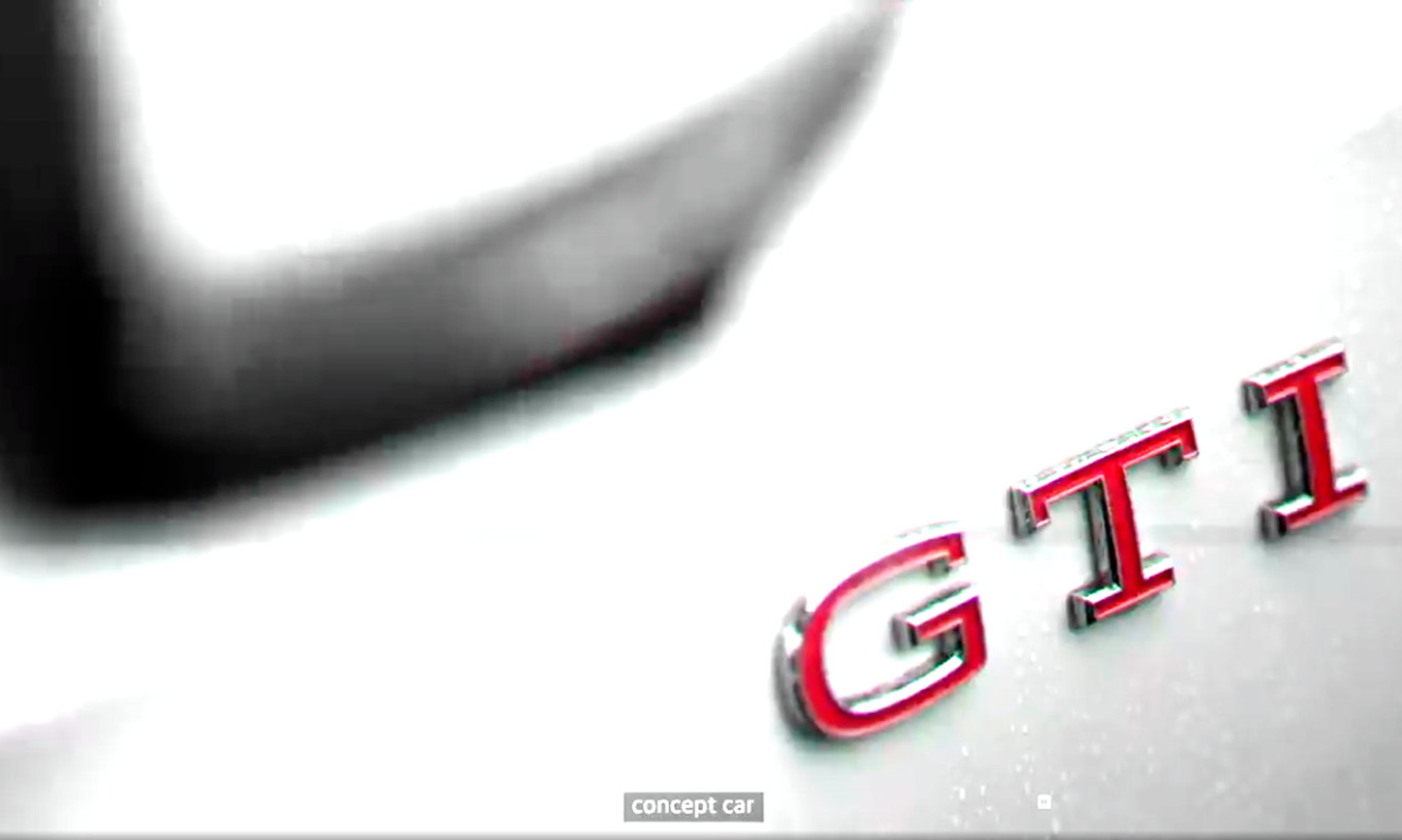 Teaser do novo VW GOlf GTI [reprodução]