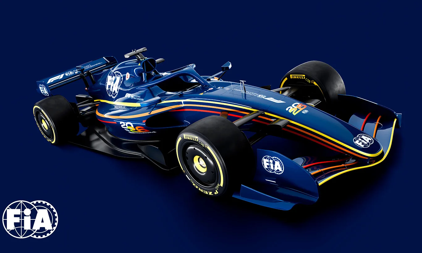 Carro da F1 para 2026 [divulgação]