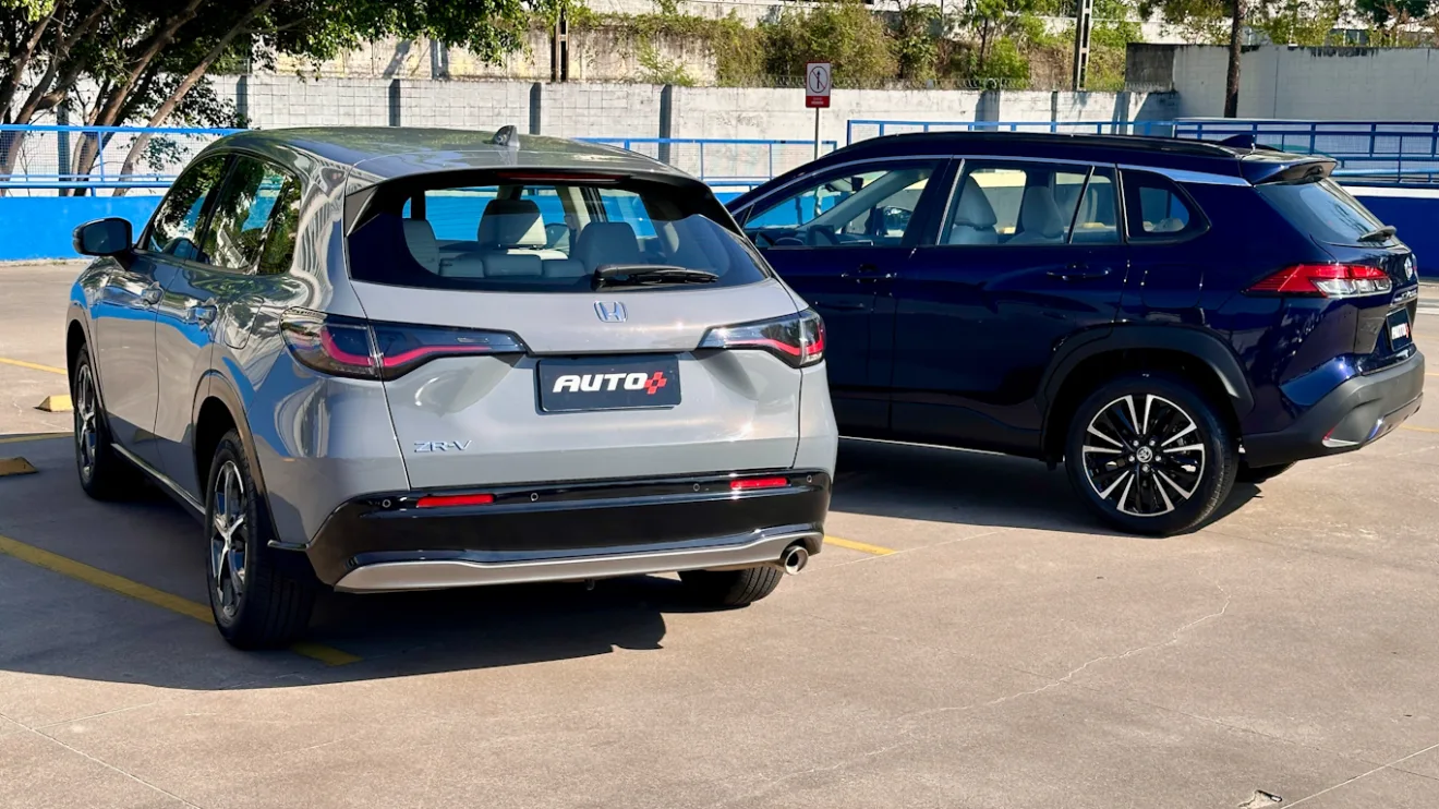 Toyota Corolla Cross XRX vs Honda ZR-V Touring [Auto+ / João Brigato]