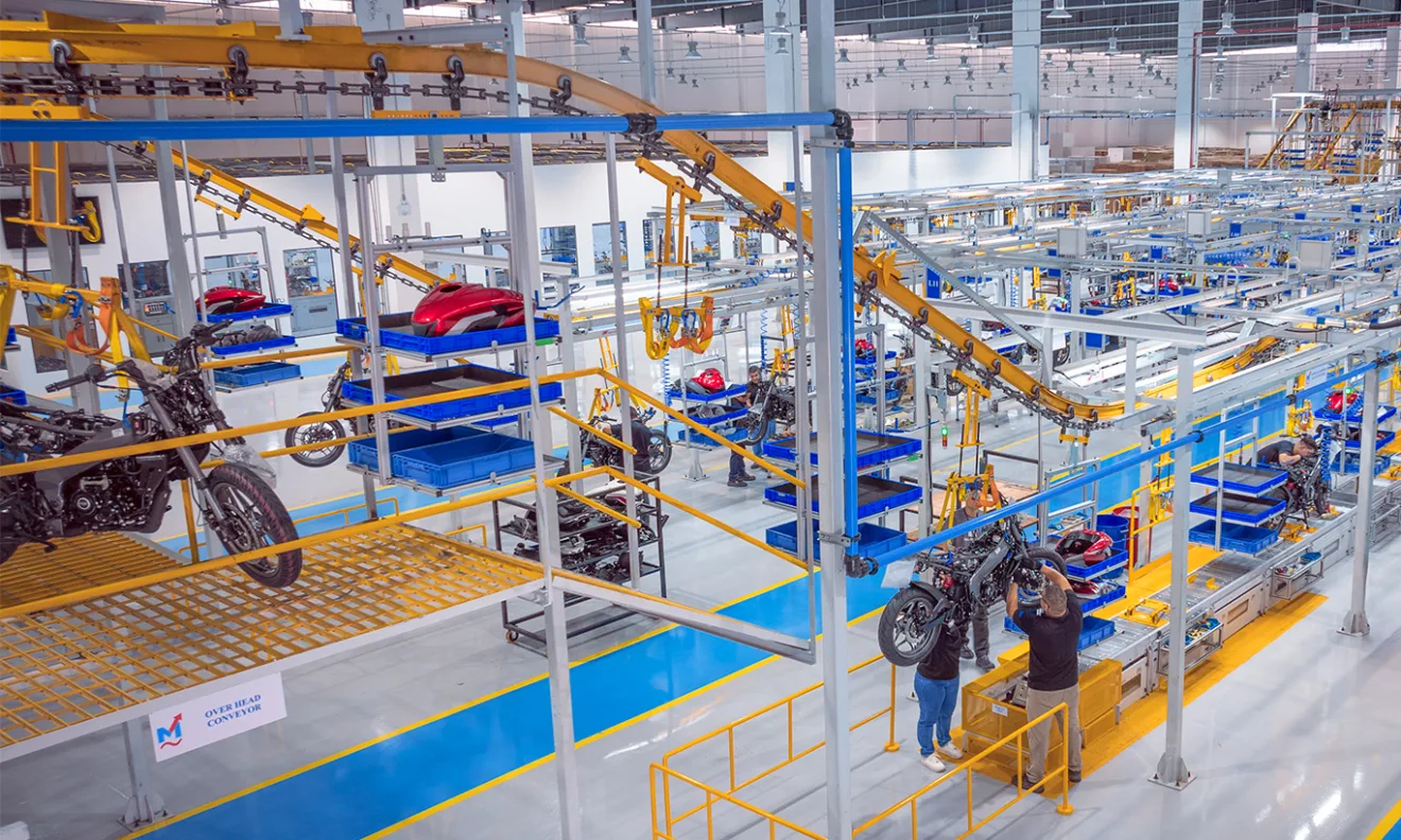 Fábrica da Bajaj em Manaus [divulgação]