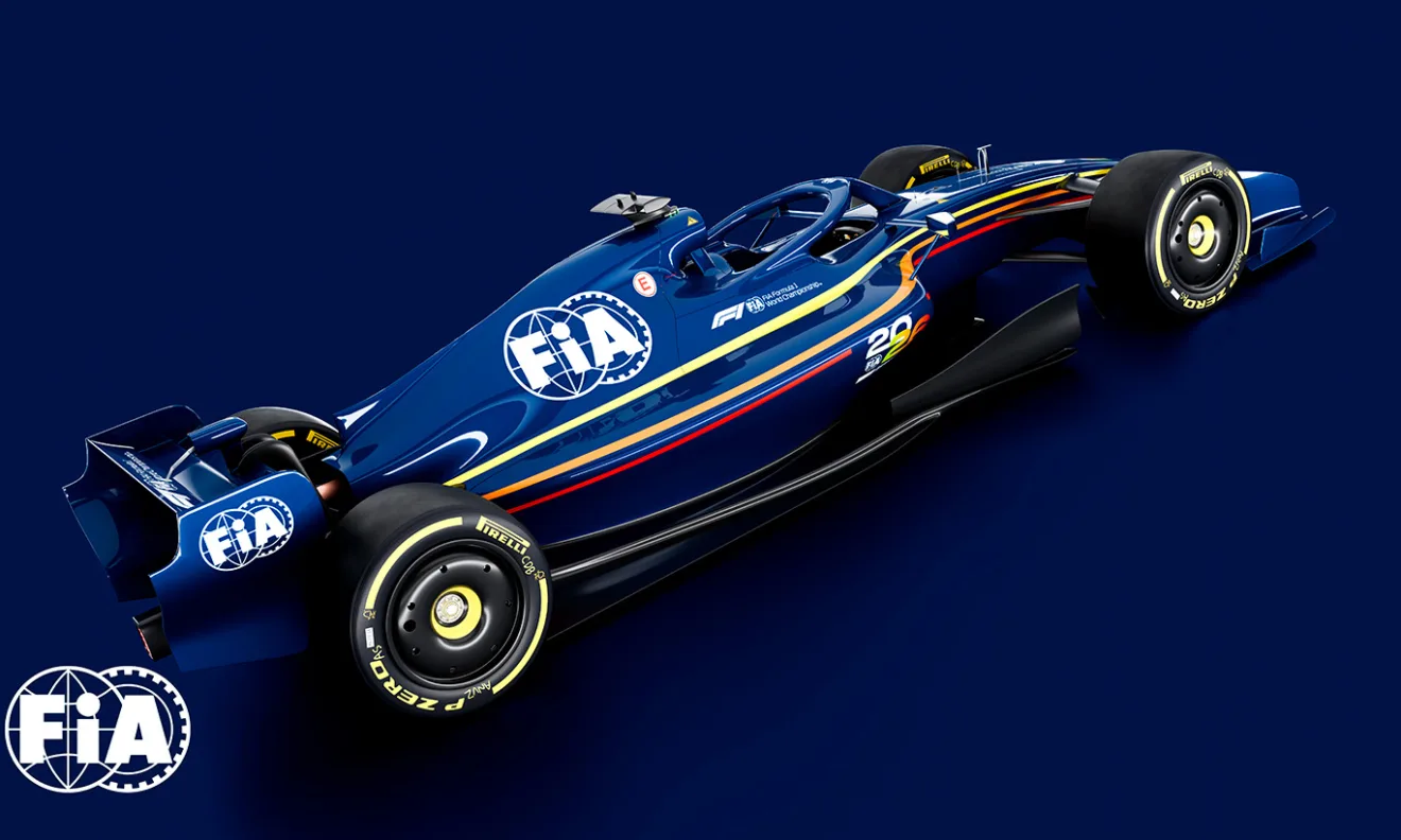 Carro da F1 para 2026 [divulgação]