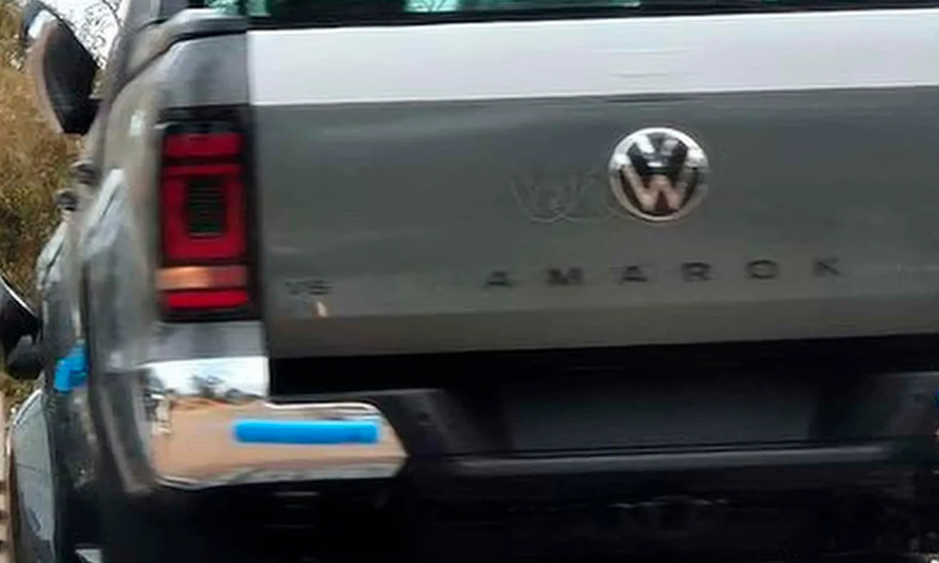 Flagra VW Amarok 2025 [reprodução/AmarokGO]