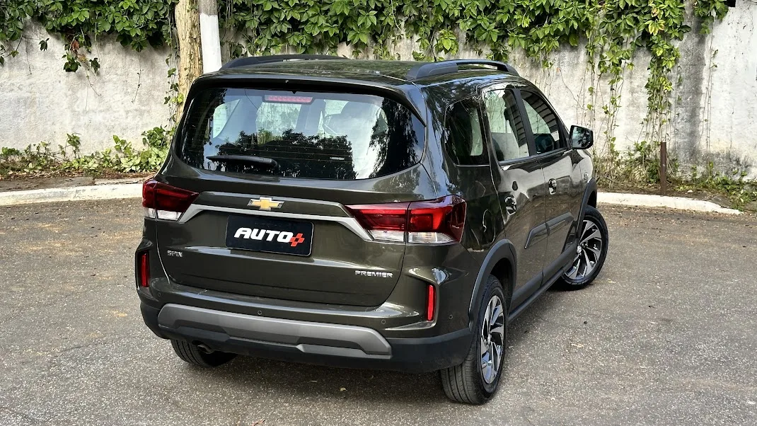 A Chevrolet Spin é um carro que exibe uma traseira que divide opiniões