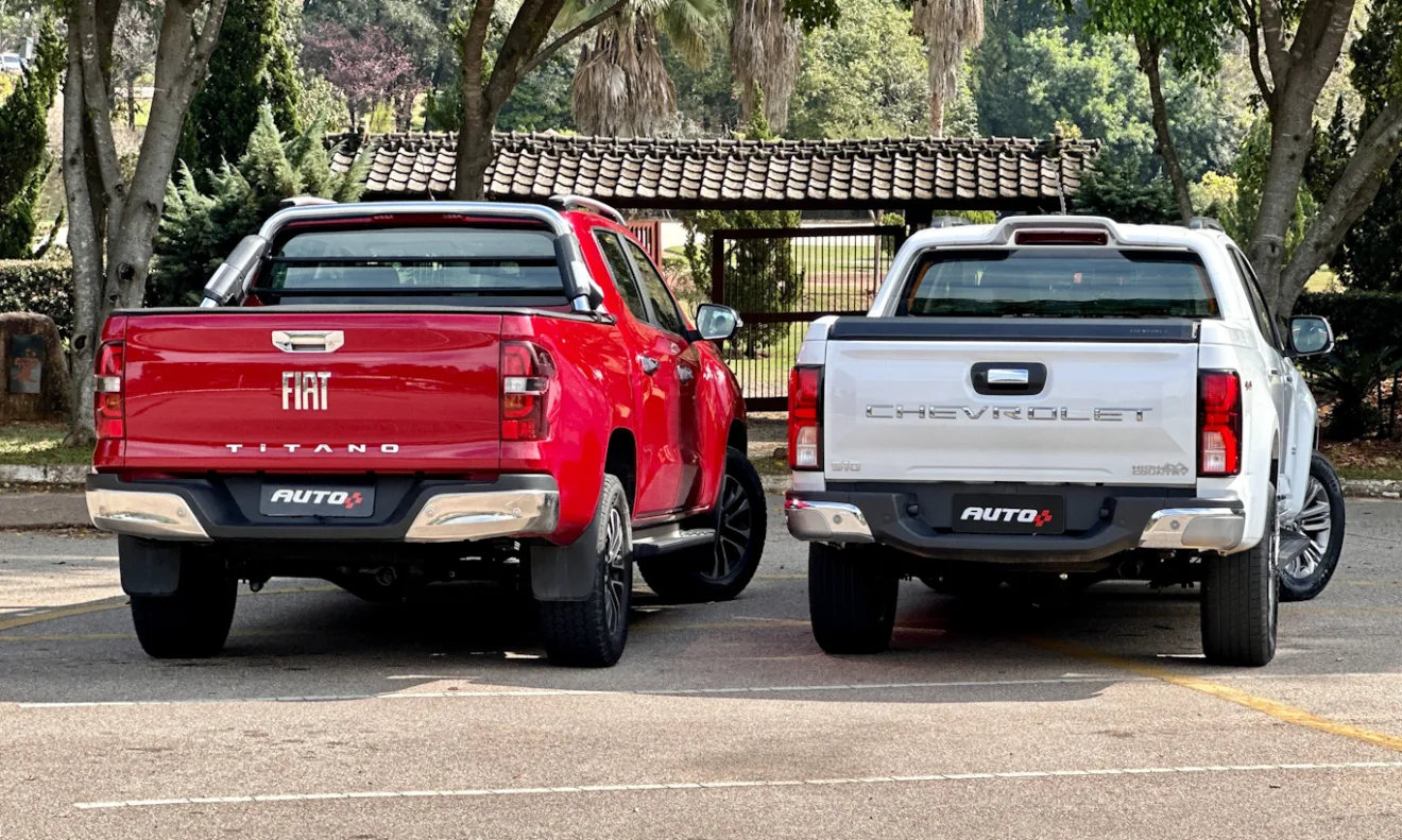 Chevrolet S10 High Country e Fiat Titano Ranch [Auto+ / João Brigato]