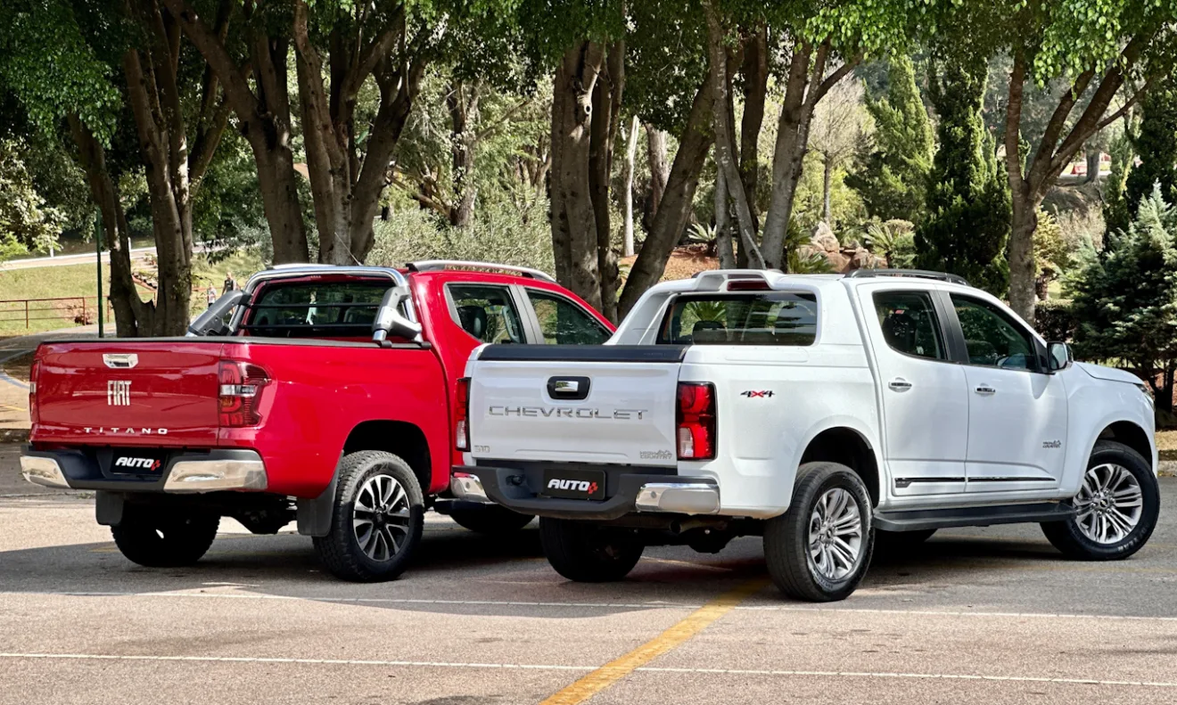 Chevrolet S10 High Country e Fiat Titano Ranch [Auto+ / João Brigato]