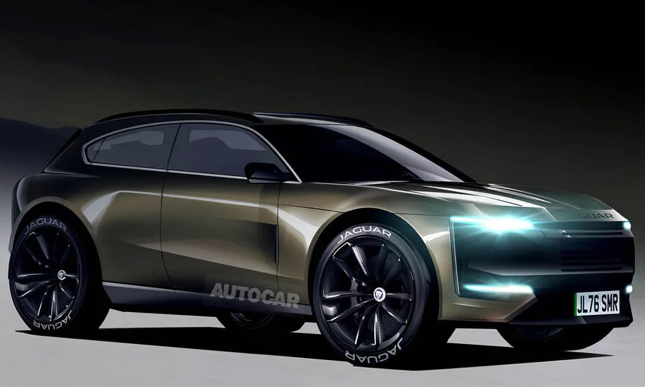 Projeção SUV novo da Jaguar [reprodução/Autocar]