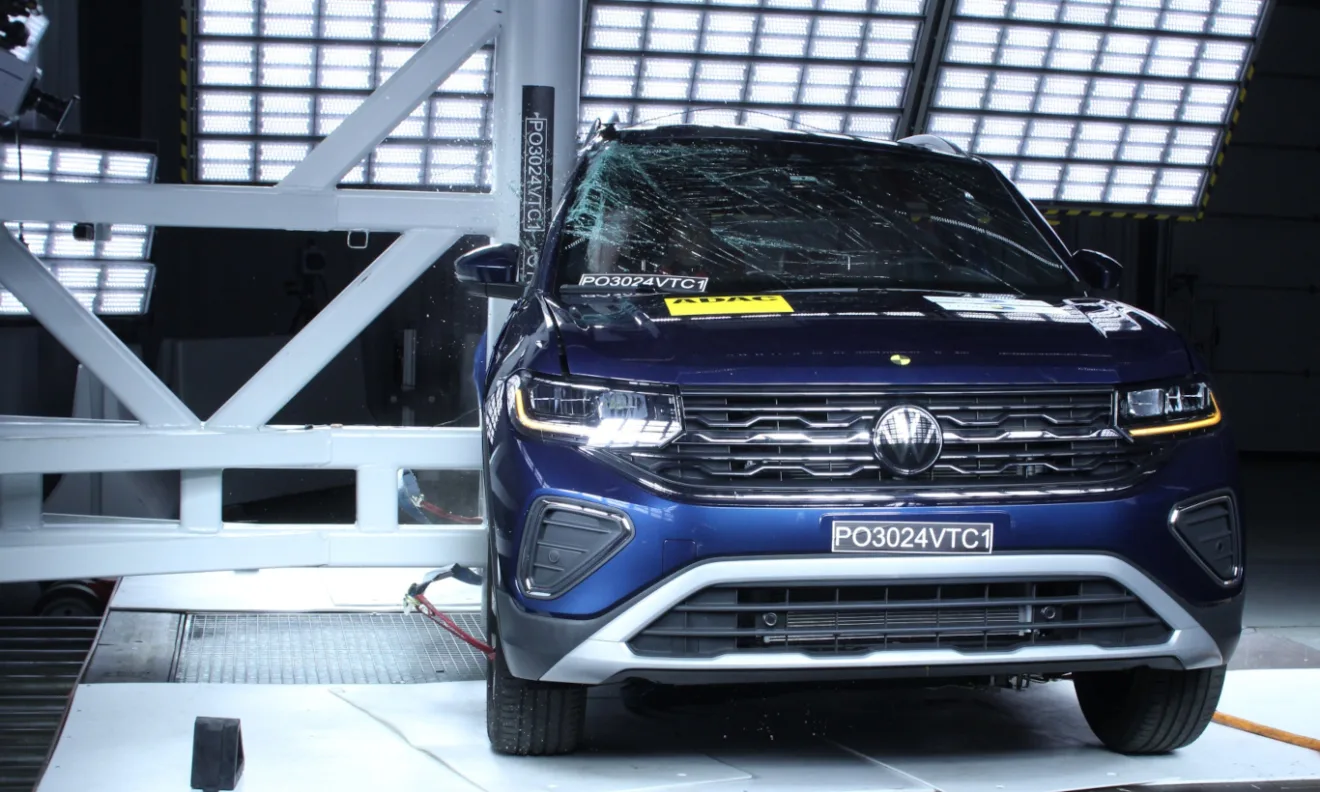 Volkswagen T-Cross Latin NCAP [divulgação]